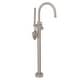 preview thumbnail 1 of 27, ZLINE Emerald Bay Bath Tub Filler Brushed Nickel