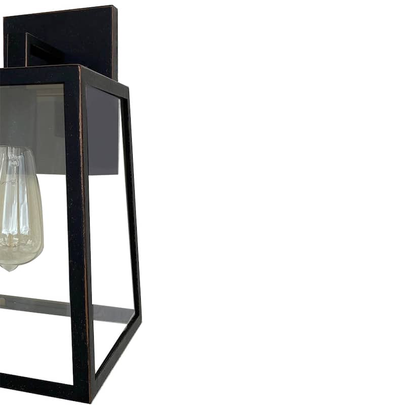 Trey 1 Light Outdoor Wall Mounted Lighting - 8W x 9L x 13H in.