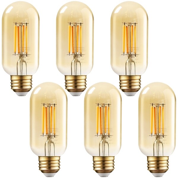 Dimmable T45 LED Edison Bulb Vintage Filament Light 2200K Soft White On Sale Bed Bath Beyond 37844622