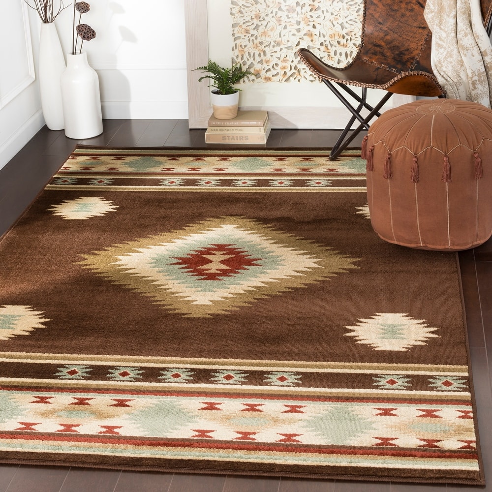Livabliss Nurzhan Southwestern Area Rug