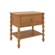 preview thumbnail 31 of 33, Max and Lily Jenny Lind Nightstand with 1 Drawer and Bottom Shelf