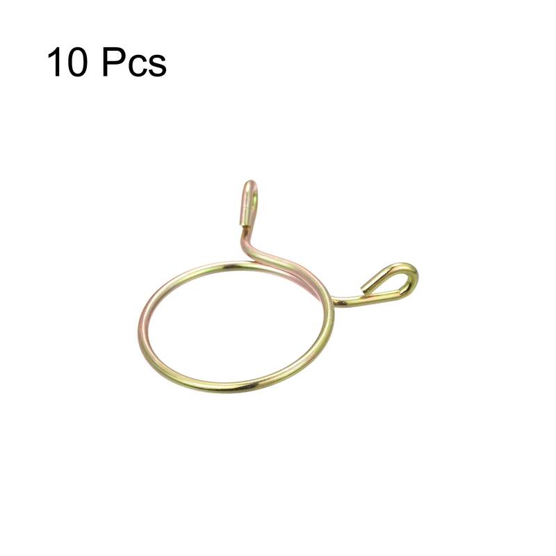 Fuel Line Hose Clips 65Mn Steel Pipe Air Tubing Spring Clamps for Motorcycle