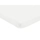preview thumbnail 1 of 0, Ivory Baby Girl Boy Fitted Mini Portable Crib Sheet for Gender Neutral Boho Bohemian Collection - Off White Farmhouse Cotton