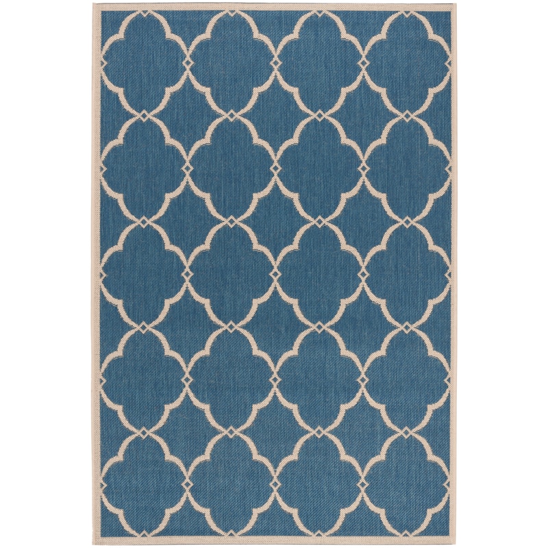 SAFAVIEH Linden Gaye Indoor/ Outdoor Waterproof Patio Backyard Rug.