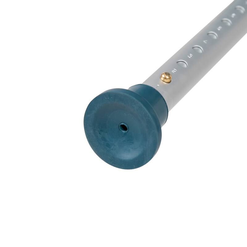 Tool-Free 300 Lb. Capacity, Adjustable Teal Bath & Shower Chair with Large Back