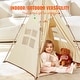 preview thumbnail 20 of 26, Kids Play Tent for Indoor and Outdoor, Yurt Tent for Boys and Girls