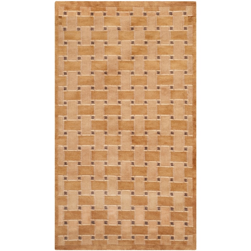 SAFAVIEH Couture Hand-knotted Tibetan Auri Modern Wool Rug
