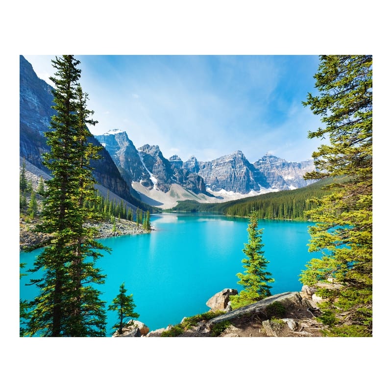 Wall Rogues Lake Moraine Wall Mural
