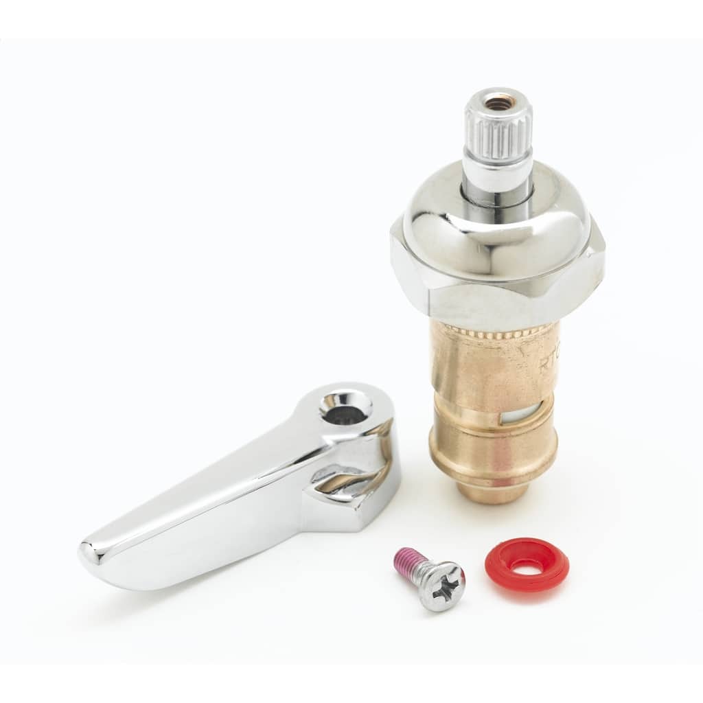 T and S Brass Hot Cerama Cartridge (RTC) with Bonnet and Lever Handle