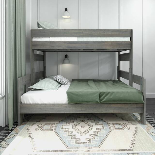 Max and Lily Farmhouse Twin XL over Queen Bunk Bed