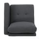 preview thumbnail 28 of 51, Zahra 6-piece Sofa Sectional with Ottoman by Christopher Knight Home