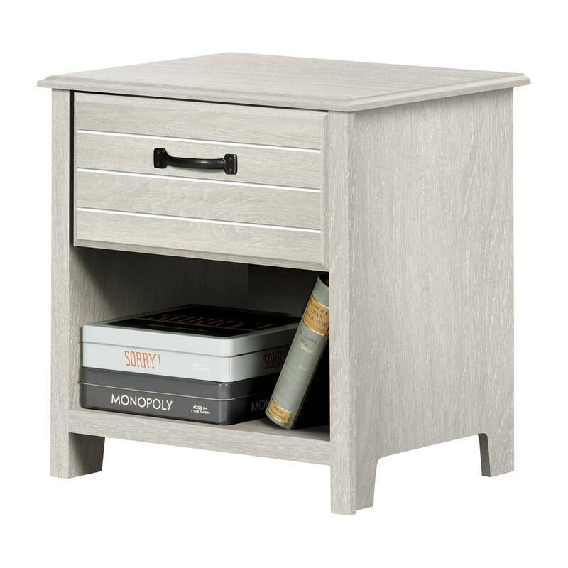 South Shore Ulysses 1-Drawer Nightstand