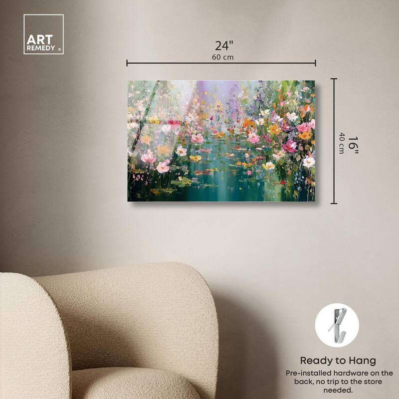 Picturesque Colors Acrylic by Art Remedy, Ready to Hang