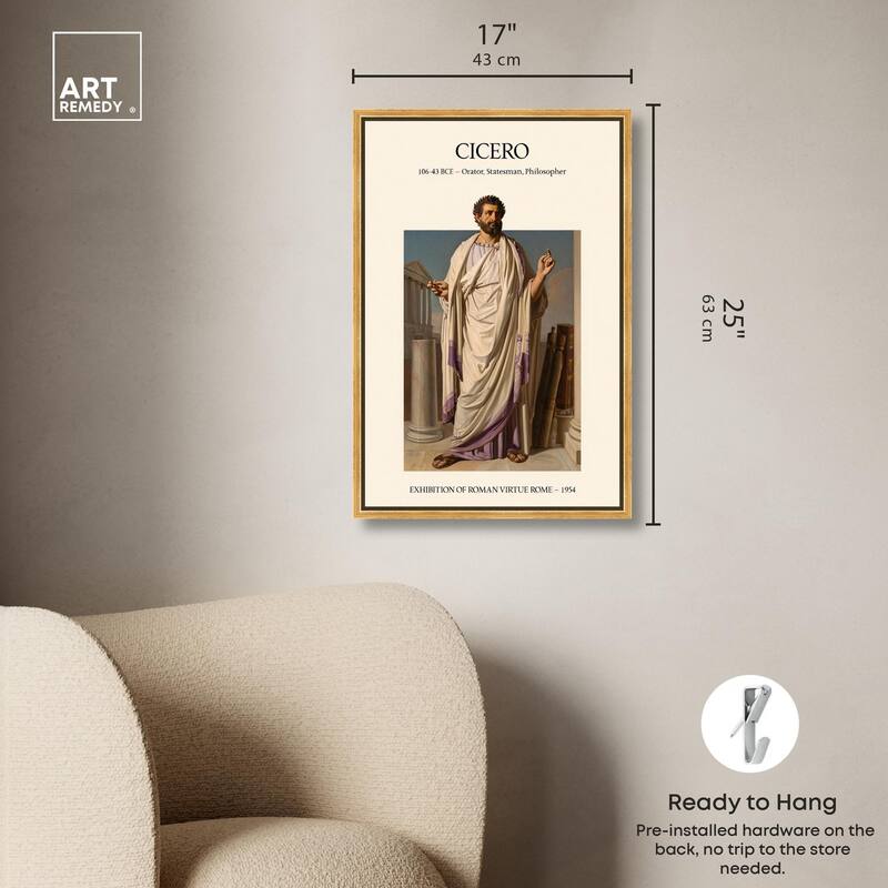 Visual Representation of Cicero Canvas by Art Remedy