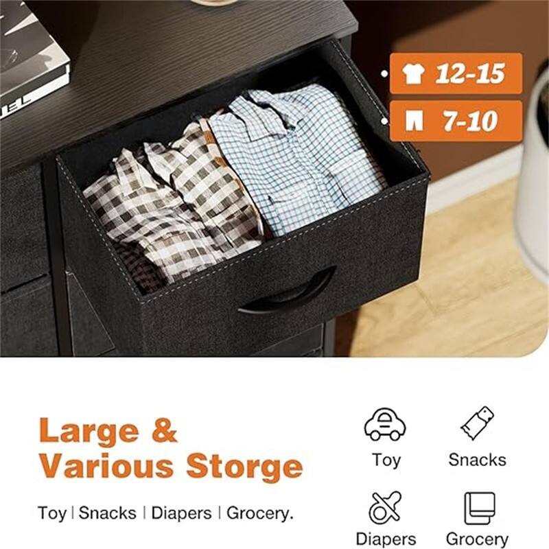 Dresser for Bedroom Tall Drawer Dresser