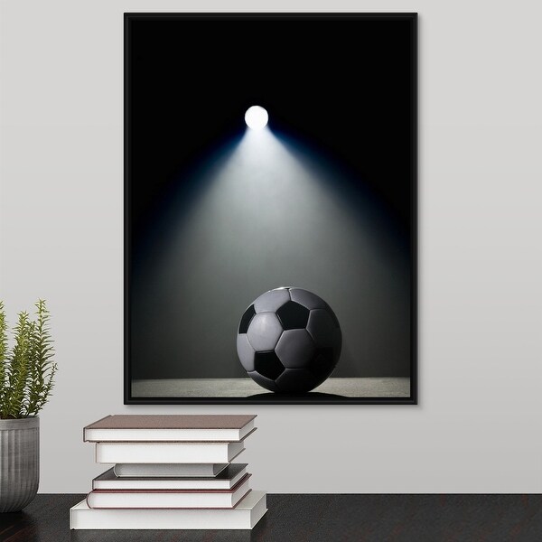 floating soccer ball
