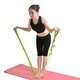 Image Yoga Stretch Out Strap Assist Exercise Fitness Band 85" - SIZE - Thumbnail 3