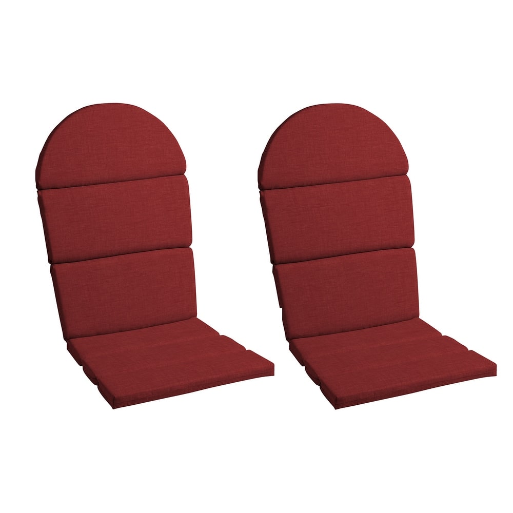 ARDEN Outdoor Foam Adirondack Cushion, Set of 2