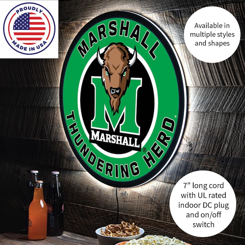 Marshall University LED Lighted Sign