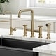 preview thumbnail 104 of 165, Kraus Urbix Industrial Solid Brass Kitchen Faucet