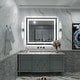 preview thumbnail 54 of 156, UL Certified Black Metal Framed LED Front Light and Backlit Anti-Fog Wall Bathroom/ Vanity Mirror
