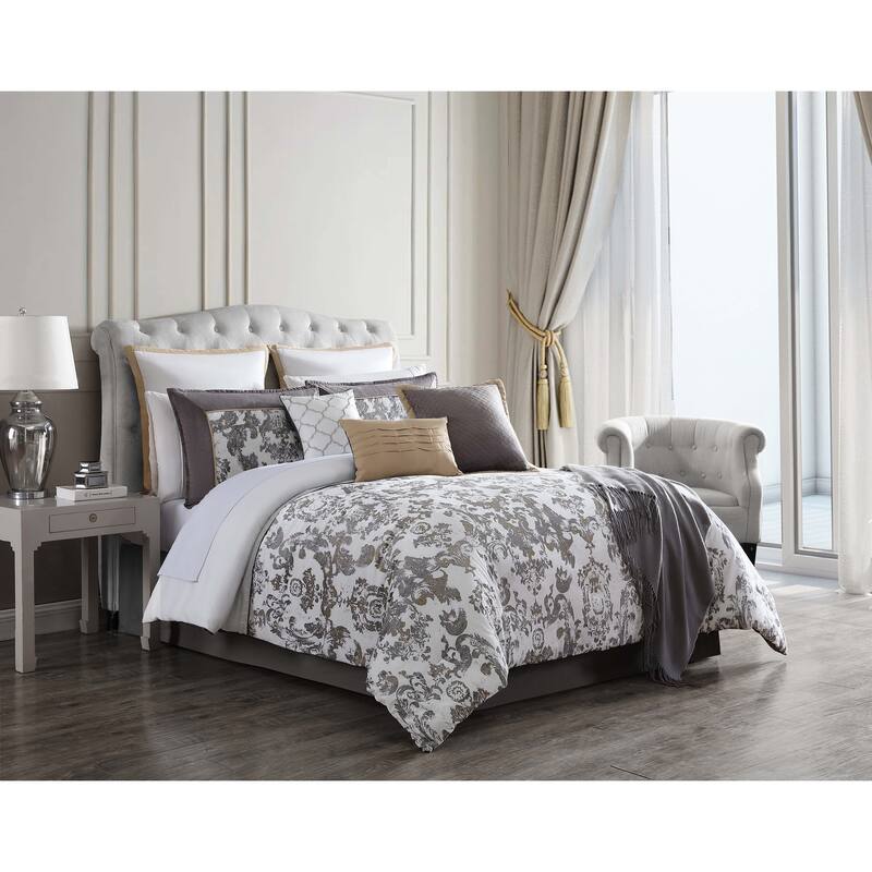 Damask 14 pc Comforter Set