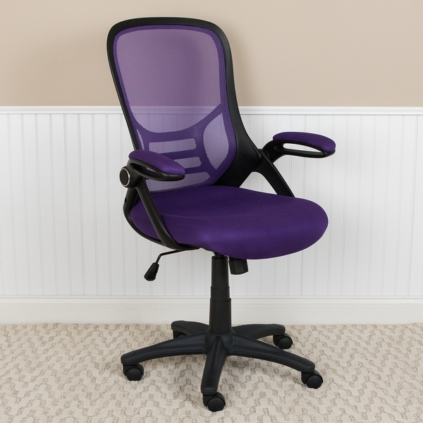 purple task chair