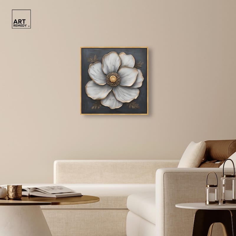 Sculpted Sepals II Canvas by Art Remedy