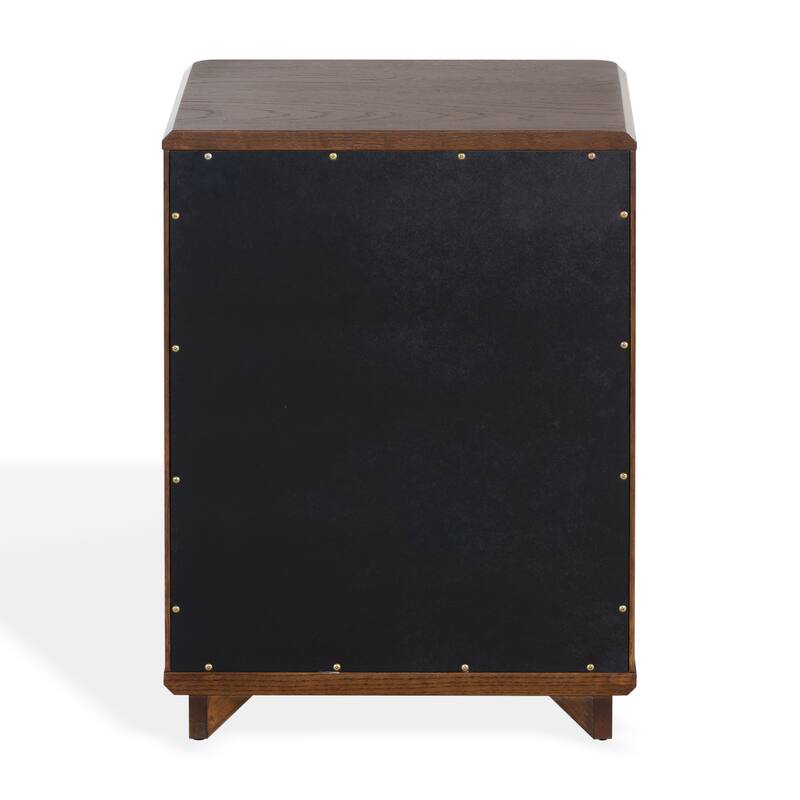 SAFAVIEH Couture Guillermo 3-Drawer Wood Nightstand