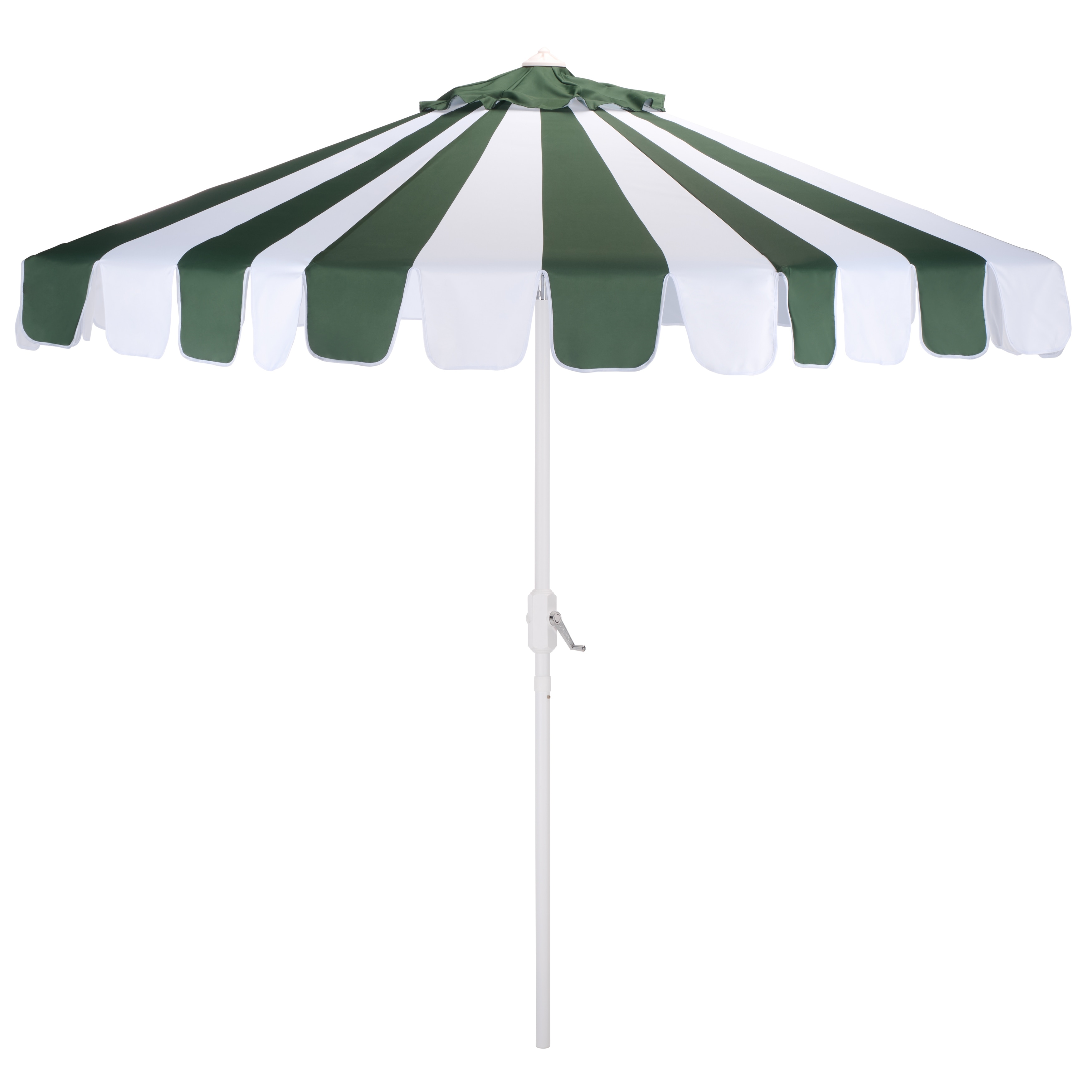 SAFAVIEH Outdoor Living Meze 9ft Crank Umbrella