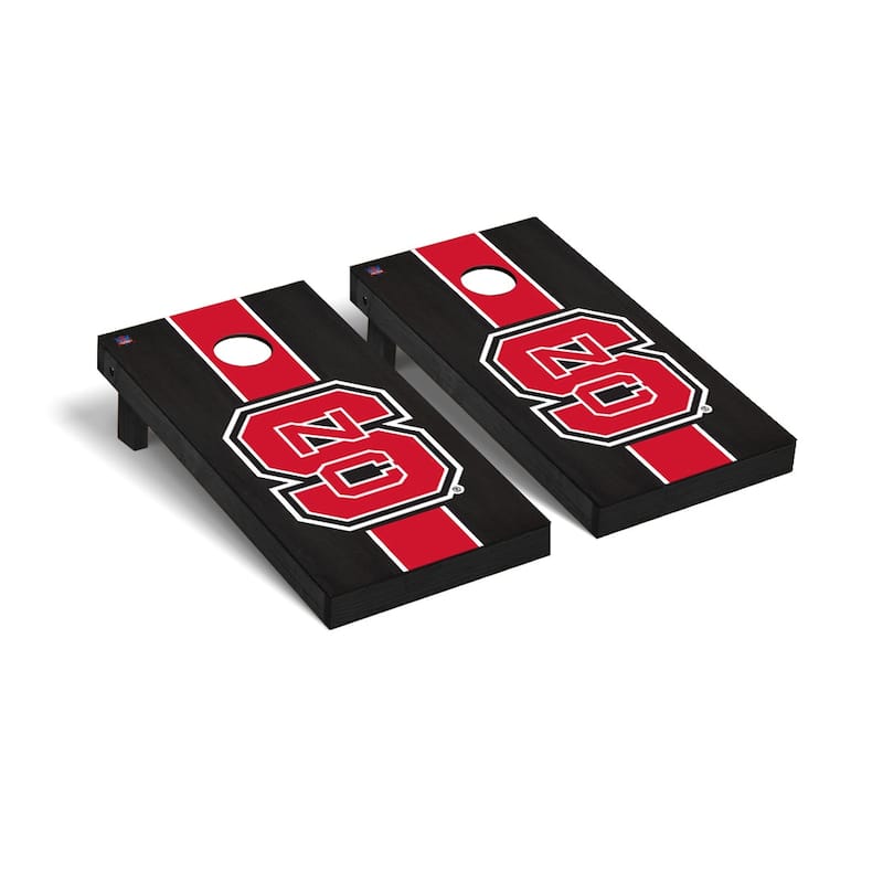 North Carolina State Wolfpack 2x4 Pro Cornhole Boards - V5 - Include LED Lights