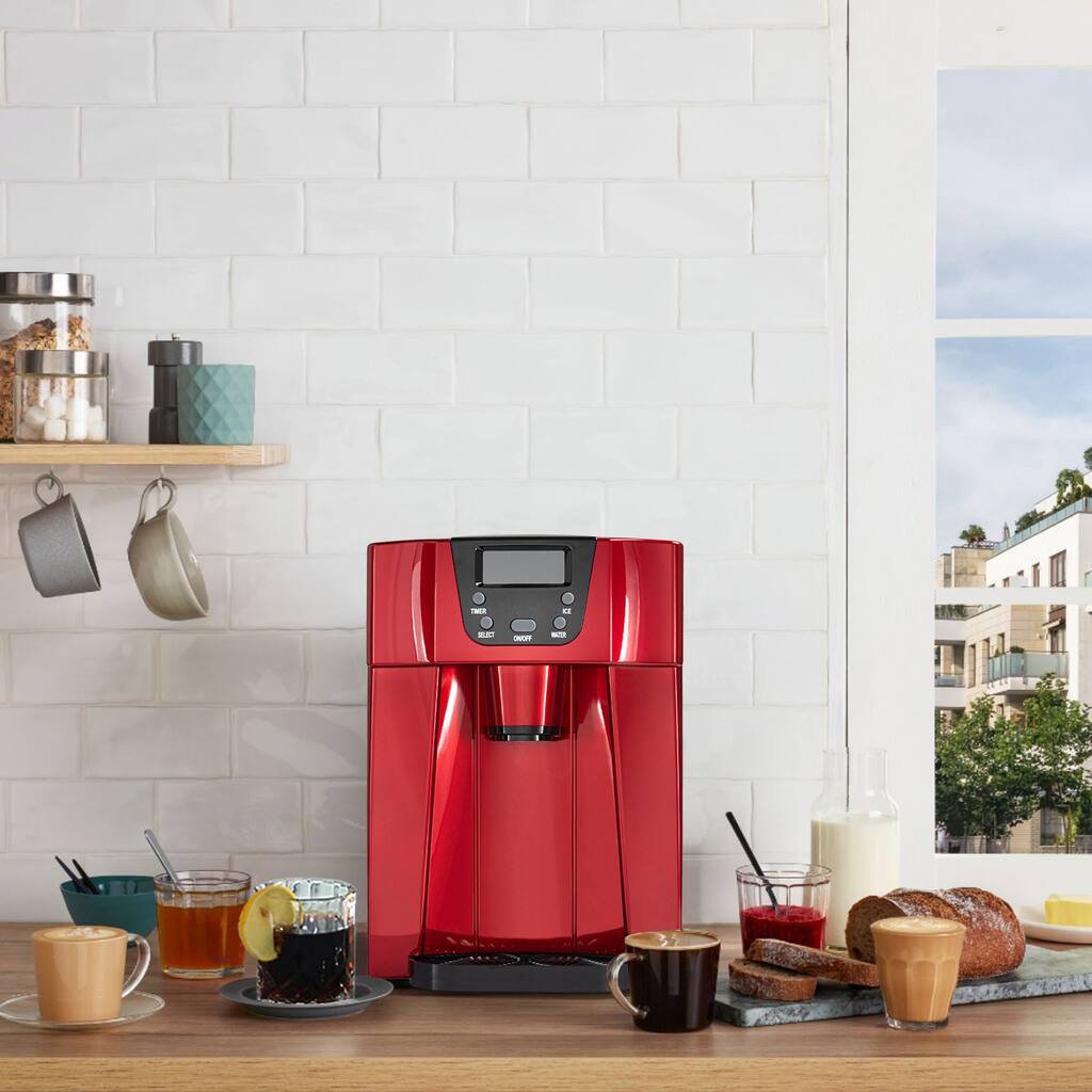 Countertop Ice Maker with Water Dispenser