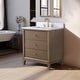 preview thumbnail 77 of 79, Vanity Art 30" Freestanding Bathroom Vanity with Engineered Marble Top and Sink