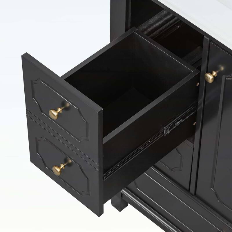 Bathroom Vanity with Ceramic Basin,Soft-Close Doors,and Ample Storage,Ideal for Modern and Compact Spaces
