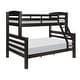 preview thumbnail 12 of 10, Linon Levi Solid Wood Twin over Full Bunk Bed