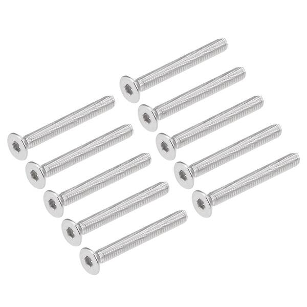 Screw Empty M3x25mm Flat Head Machine Screws Inner Hex Screw 304 Stainless Steel ...