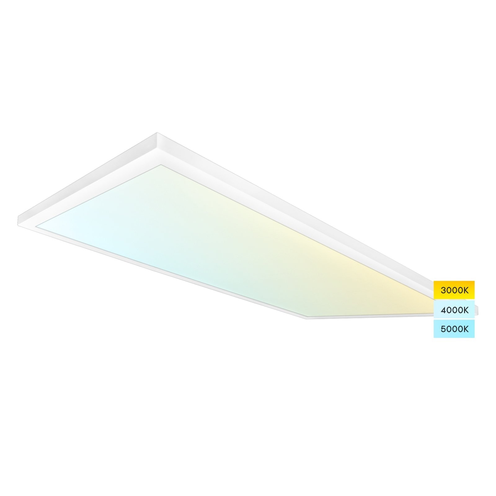 Luxrite 2x4 FT Surface Mount LED Flat Panel Color Selectable 5000 Lumens  0-10V Dimmable 120-277V Damp Rated On Sale Bed Bath  Beyond 35595561