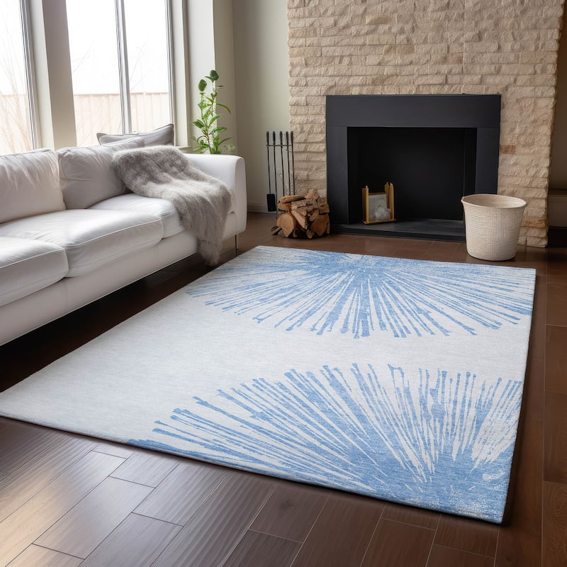 Premium Washable Super Soft Abstract Blast Mayfield Rug