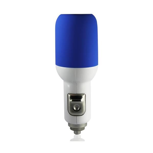 Shop Usb Car Charger For Apple Iphone 3g 3gs Ipod Nano 1a5v Blue With 39inch Usb Data Cable On Sale Overstock 22515900