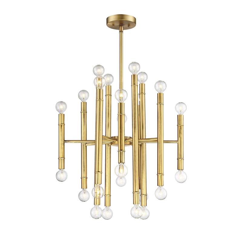Meridian M10040 24 Light 22" Wide Chandelier