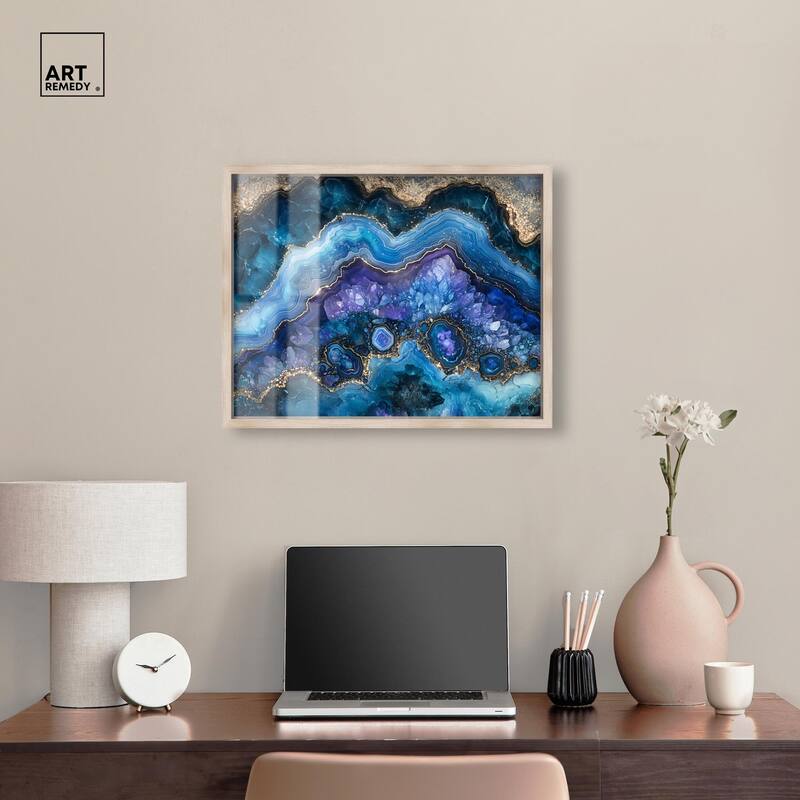 Galactic Geode II Shadowbox by Art Remedy