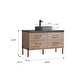 preview thumbnail 18 of 79, Trento Bath Vanity with Sintered Stone Top with Concrete Sink (O)