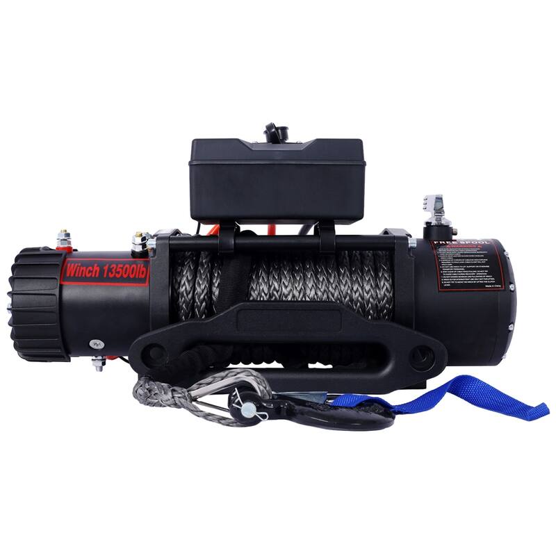13500 lb Electric Winch with Wireless Remote and 12V DC Power