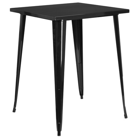 Indoor Outdoor Metal Bar Height Table