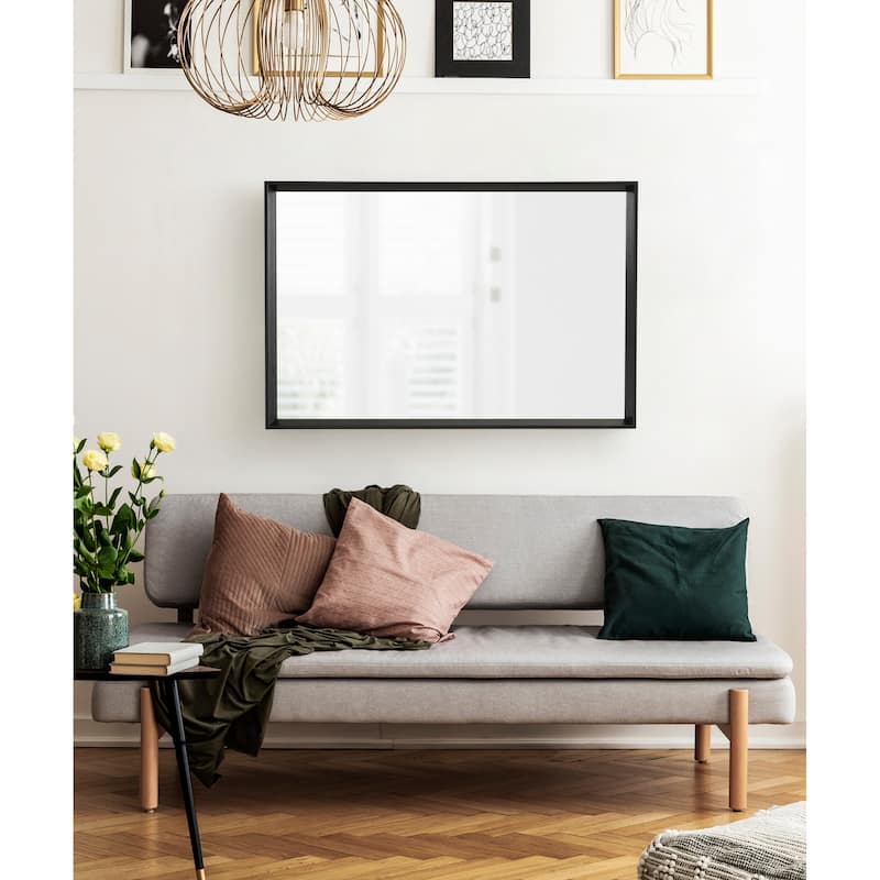 Kate and Laurel Quato Rectangle Wall Mirror