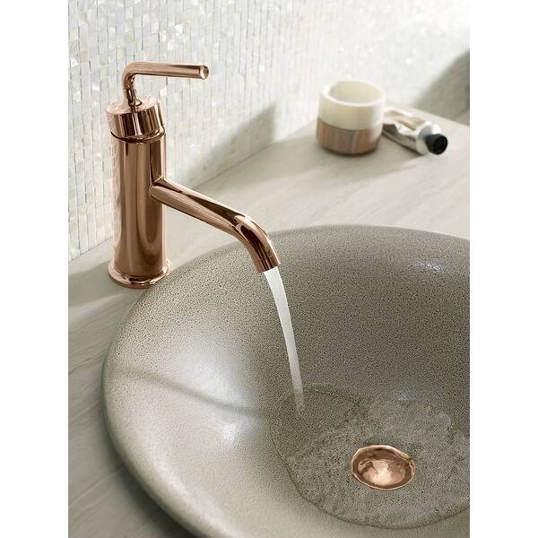 Shop Kohler K 14402 4a Purist Single Hole Bathroom Faucet Free