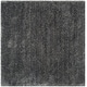 preview thumbnail 59 of 59, SAFAVIEH Bahija Handmade Luxe Shaggy 3 inch-thick Area Rug 6' x 6' Square - Grey