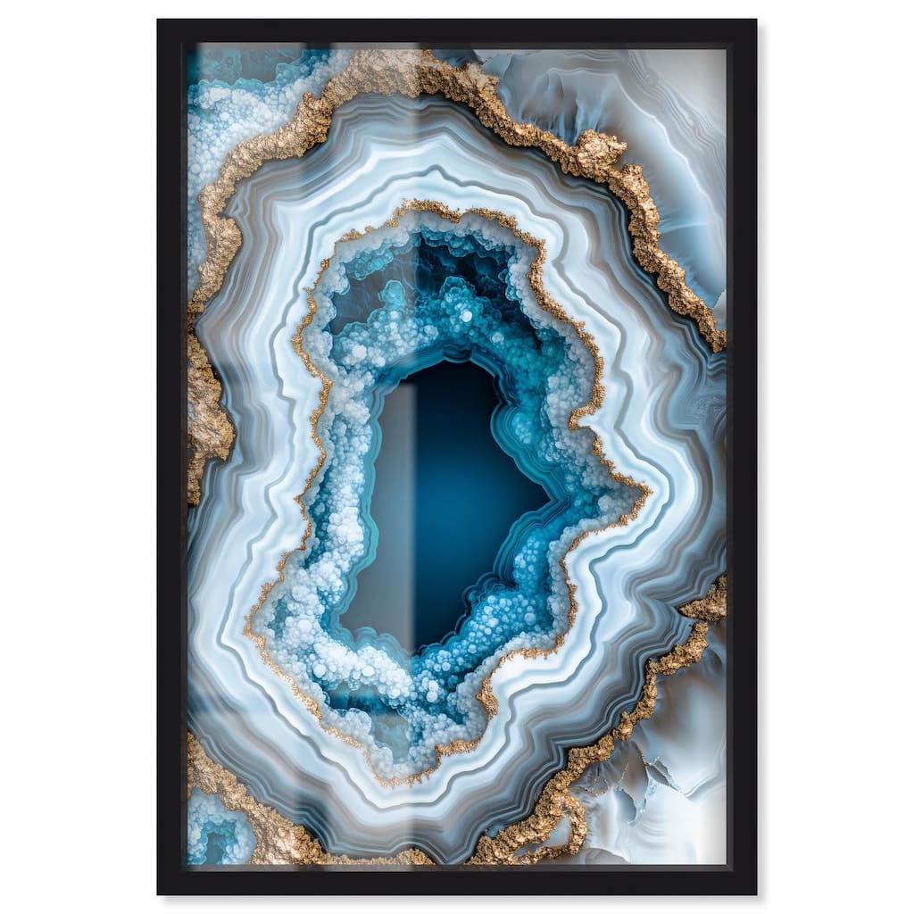 Gilded Geode Eye II Shadowbox by Art Remedy