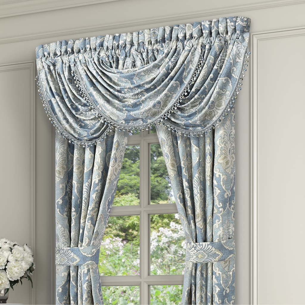 J. Queen New York Celtic Window Waterfall Valance