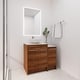 preview thumbnail 33 of 125, BNK 24/36/48/60 Inch Bathroom Vanity with Sink, Freestanding Bathroom Vanity with Soft Close Doors and Adjustable Shelf